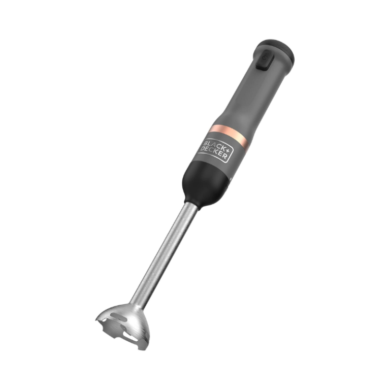 BLACK+DECKER Kitchen Wand 7.2V Cordless Electric Immersion Blender or BPA Free Plastic BCKM1011KBF-GB
