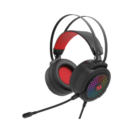 Redragon Carmen H261 RGB Virtual Sound Gaming Headset, Black