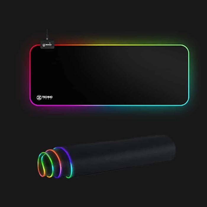 ⁦باد ماوس تكنوزون جيمنج RGB 30*70⁩ - الصورة ⁦2⁩
