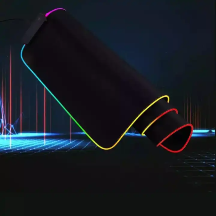 ⁦باد ماوس تكنوزون جيمنج RGB 30*70⁩ - الصورة ⁦3⁩