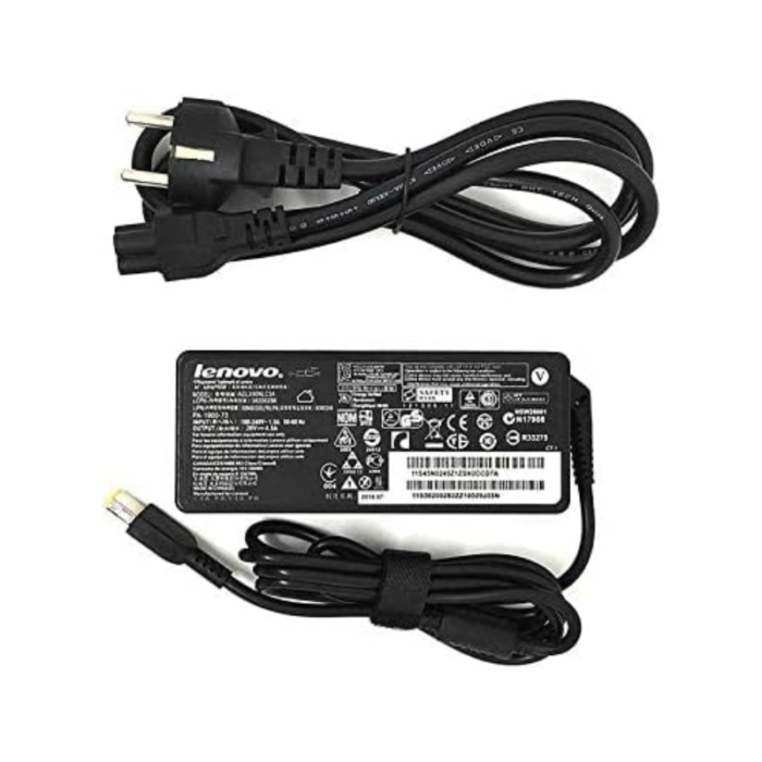 ⁦شاحن لابتوبLAVA Lenovo 20.V 4.5.A USB⁩ - الصورة ⁦3⁩