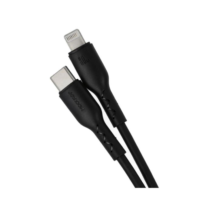 ⁦joyroom كيبل شحن سريع من النوع c إلى lightning-30w 1م أسود sa26 cl3⁩ - الصورة ⁦3⁩