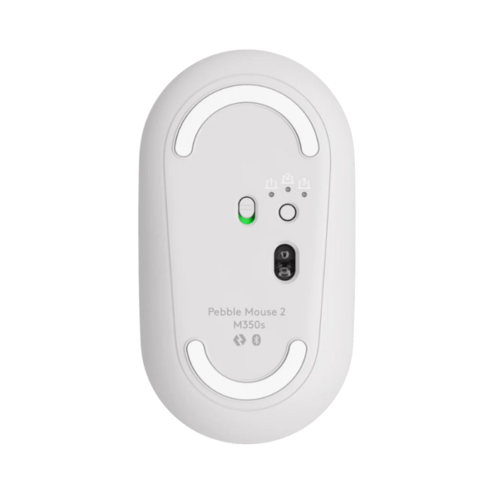 Logitech M350s Pebble2 White Bluetooth Mouse - Image 3