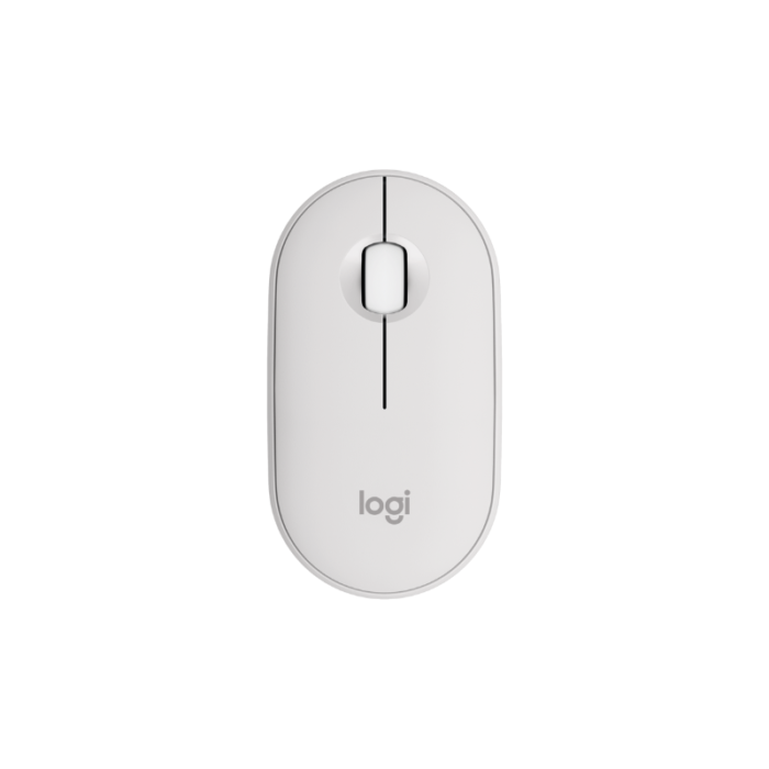 Logitech M350s Pebble2 White Bluetooth Mouse - Image 1