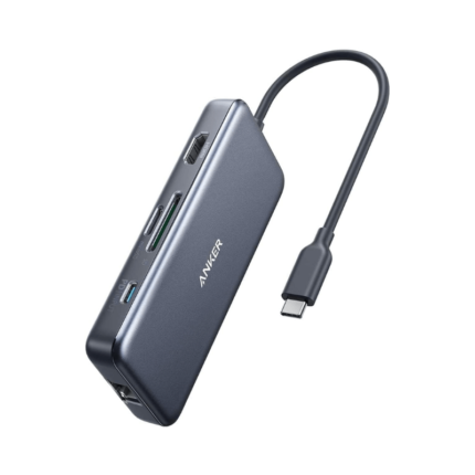 أنكر بريميوم 7 في 1 USB-C Hub رمادي A8352HA1
